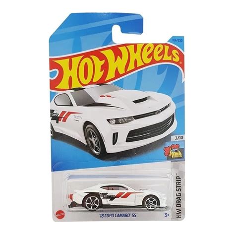 Carro Hot Wheels 18 Copo Camaro Ss Hkh28 Branco C Shopee Brasil