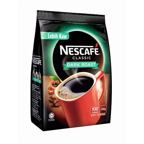 Nescafe Classic Refill Pack Dark Roast Decaf 300g 330g 500g 100g 250g 200g 50g Shopee Malaysia