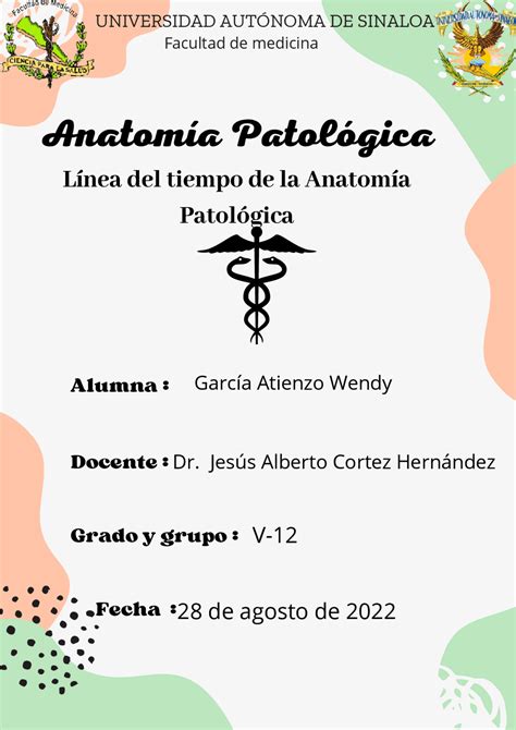 Historia De La Anatomía Patológica Esquemas Y Mapas Conceptuales De Anatomía Patológica Docsity