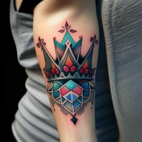 57 Princess Crown Tattoo Ideas - TattooClue.com