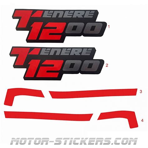 Yamaha XT 1200 Z Super Tenere 2019 Decals