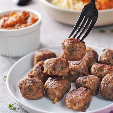 Homemade Low FODMAP Meatballs