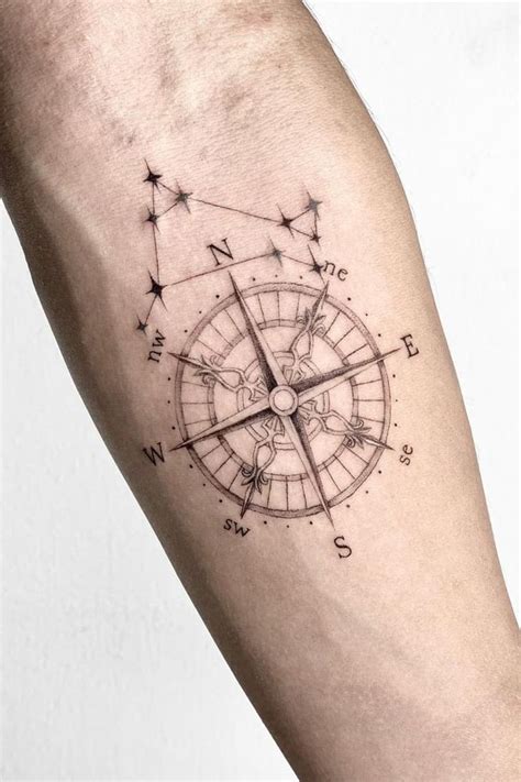 Top 31 Amazing Compass Tattoo Design Ideas Compass Tattoo Design Compass Tattoo Men Compass