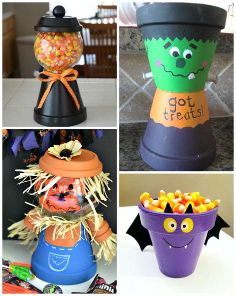 I Rounded Up My Favorite Halloween Crafts Made From Terracotta Flower