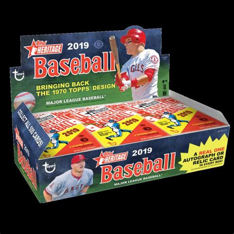 Topps Heritage Baseball 2019 Review