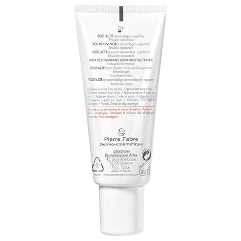 Avene Cicalfate Emulsi N Reparadora Post Acto X Ml Farmacia Leloir