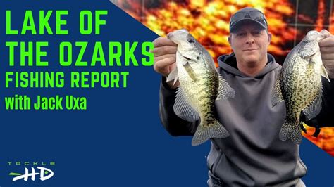 Lake Of The Ozarks Crappie Bass Fishing Report Mid January By Jack Uxa