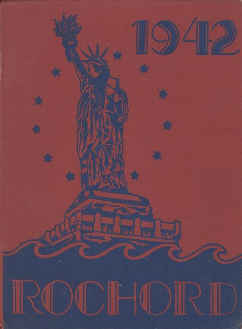 1942 yearbook from Rochester High School from Rochester, Minnesota