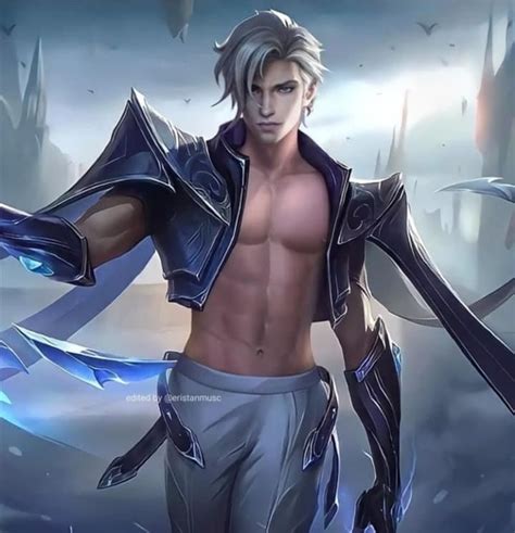 Aamon Mlbb Anime Guys Shirtless Handsome Anime Guys Mobile Legends