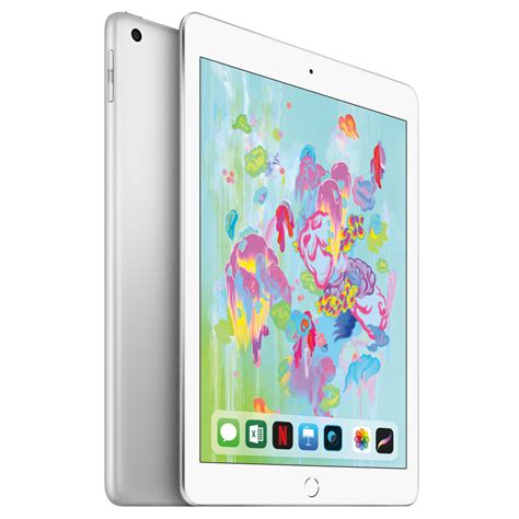 Apple Ipad 2018 Wi Fi 32 Gb Wi Fi Argent Mr7g2nfa Achat Tablette