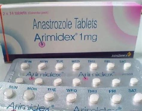 Anastrozole Arimidex Mg Anastrozol Tablet At Rs Box In