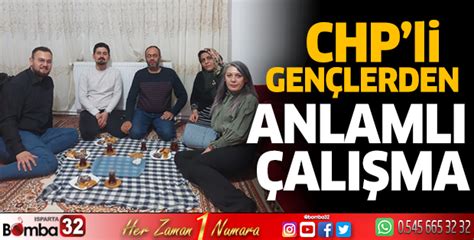 Chp Isparta L Gen Lik Kollar Ndan Anlaml Al Ma