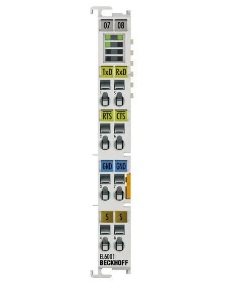 Beckhoff EL6001 Ethercat Terminal 1 Channel Communication Interface