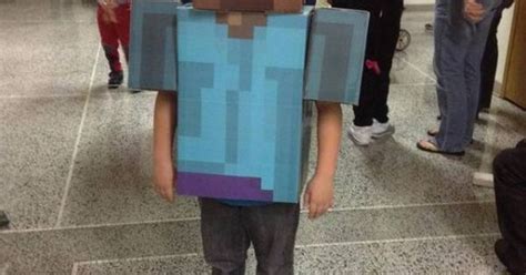 Create Your Own Herobrine Minecraft Costume See Instructions Here