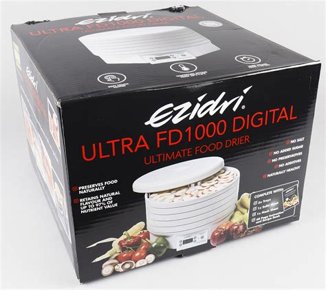 Обзор сушилки для продуктов Ezidri Ultra FD1000 Digital