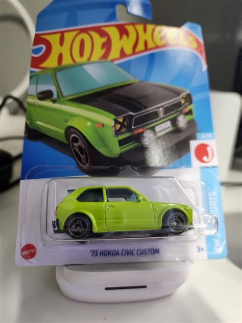 Honda 73 Civic Custom Hot Wheel Etsy