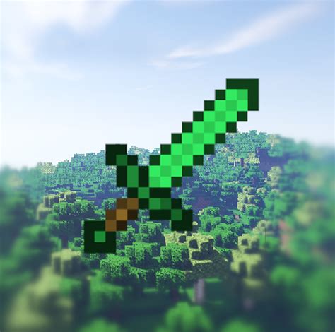 Emerald equipment (tools & armor) Minecraft Mod