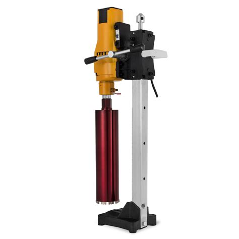 6810 Diamond Core Drill Machine For Concrete Vertical Stand Press