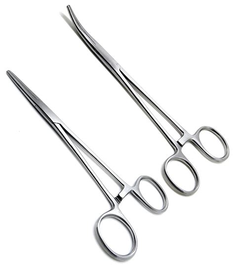 Amazon Rankin Crile Hemostat Forceps Straight Curved