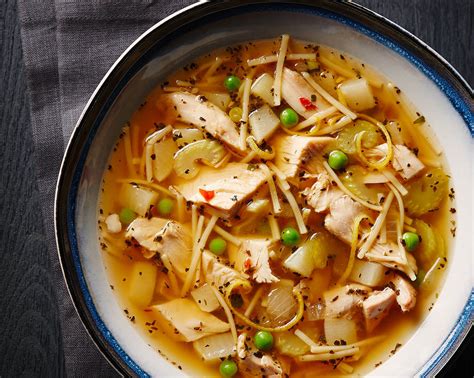 Soupe Au Poulet Et Nouilles Saveur Orientale Poulet Ca