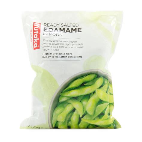 Yutaka Ready Salted Edamame Soybeans In Pods 400g Yutaka Shop Online