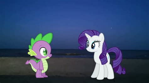 Rarity And Spike Human Kiss