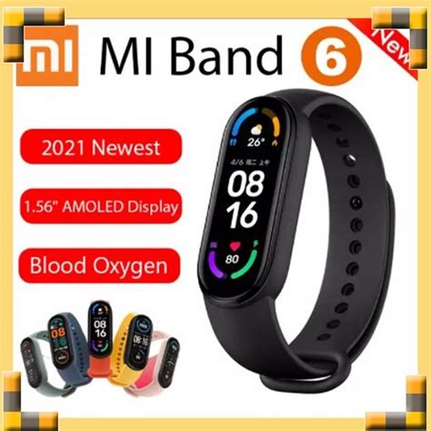 Jual Xiaomi Miband Amoled Mi Band Smartwatch Spo Original Di Lapak