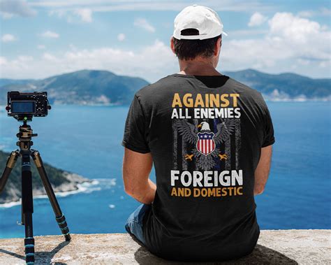 Against All Enemies Foreign And Domestic Shirt