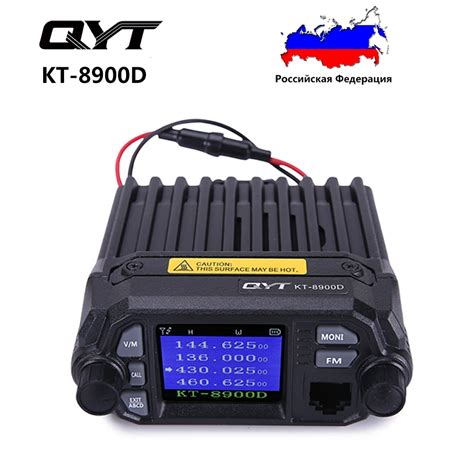 Qyt Walkie Talkie Kt D De Doble Banda Dispositivo De Vatios Vhf