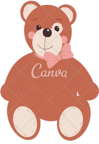 Cute Teddy Bear Canva