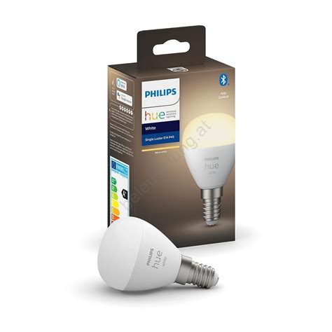 Dimmbare LED Glühbirne Philips HUE WHITE AMBIANCE P45 E14 5 5W 230V