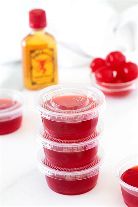 Fireball Jello Shots Only 2 Ingredients