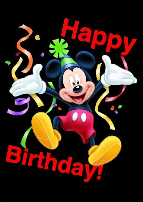 Nov 18 Mickey Mouse Day Happy Birthday Mickey Mouse Happy Birthday