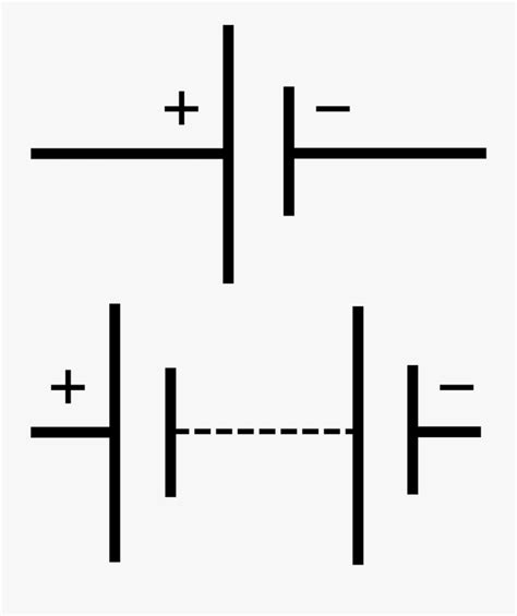 Circuit Symbol Electronic Circuit Diagram - Cell And Battery Symbol ...