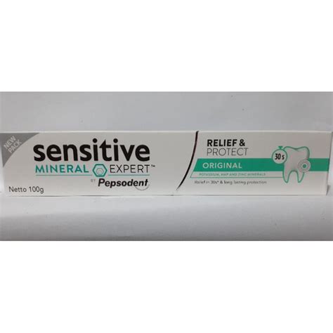 Jual Pepsodent Sensitive Mineral Expert Original 100g Shopee Indonesia