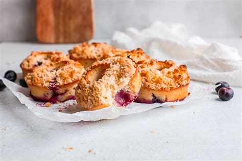 Baked Blueberry Streusel Donuts Nutmeg Nanny