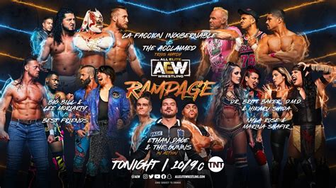 Aew Rampage Live Results The Final Stop Before Double Or Nothing