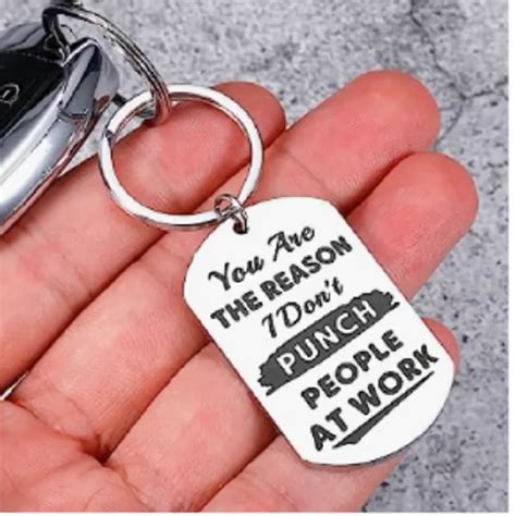 Coworker Ts Keychain Funny Gag Employee Appreciation Boss Temu New