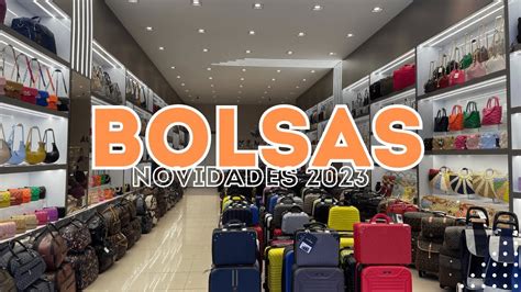 Bolsas lindas no Brás Coleção Tendência 2023 Bolsas Malas e Mais