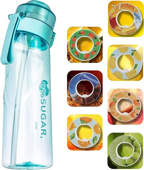 FIENZA Air Water Up Bottle With Flavour Pods 650ml Sports Air Water