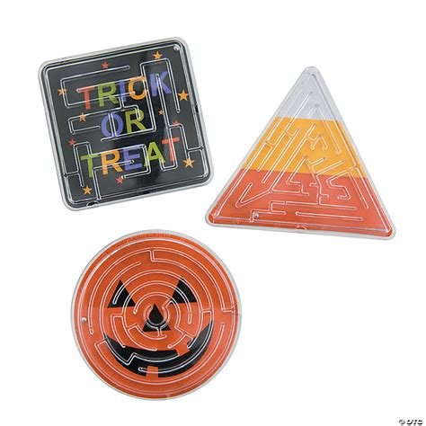 Halloween Trick Or Treat Maze Puzzles Pc Oriental Trading