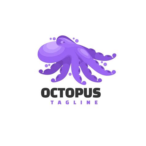 Premium Vector Octopus Mascot Logo