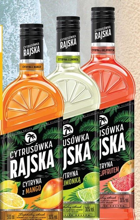 Wódka smakowa Cytrusówka rajska promocja Prim Market Ding pl