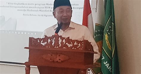 Kakanwil Kemenag Provinsi DKI Jakarta Drs Cecep Khairul Anwar M Ag