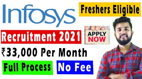 🔴 Infosys Off Campus Recruitment 2021 System Engineer Trainee Job Youtube