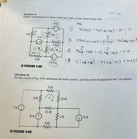 Solved Question Ix N Employ Mesh Analysis To Obtain Chegg