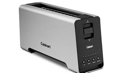 Cuisinart Two Slice Long Slot Motorized Toaster High Tech Toasters