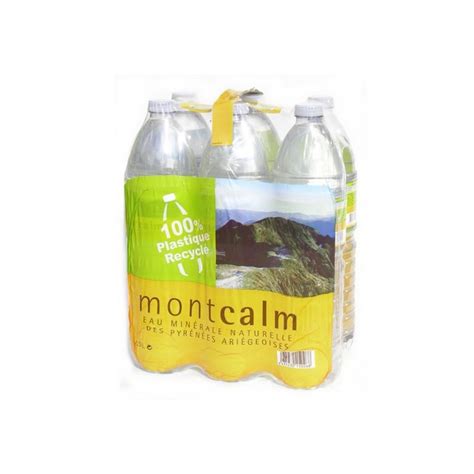 Pack Eau Montcalm 6x1 5L