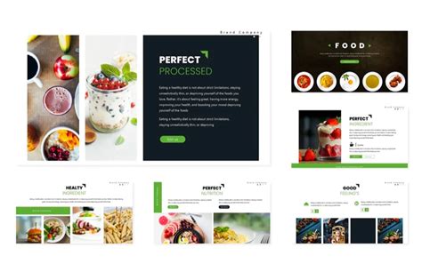 20 Free Food Restaurant Menu PowerPoint Templates Presentations