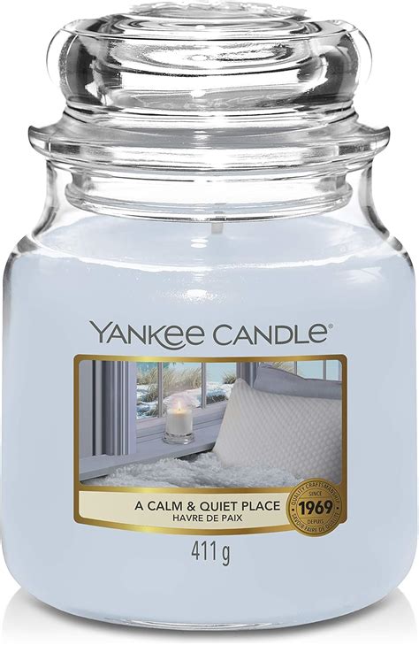 Amazon De Yankee Candle Duftkerze A Calm Quiet Place Brenndauer